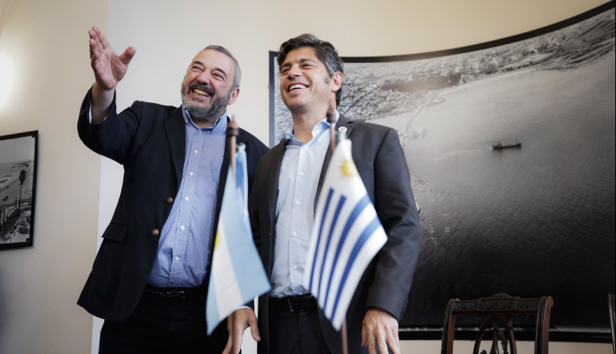 Kicillof: “El campo popular tiene que construir un bloque internacional que enfrente a la ultraderecha”