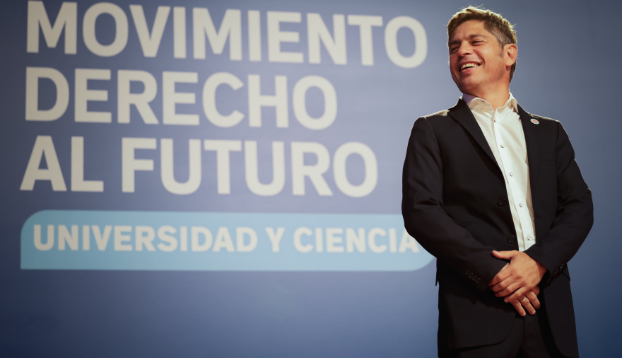 Kicillof lanza "MDF Universidad y Ciencia" en contra del modelo de Milei