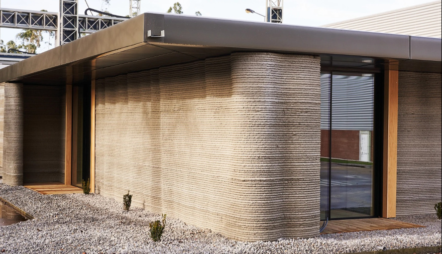 Construcción 3D en Argentina: una impresora levanta una casa de 120 m² en solo 48 horas