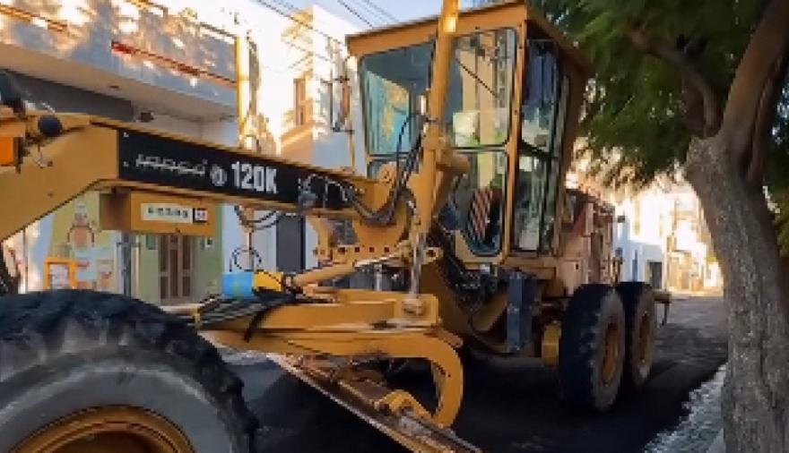 San Nicolás avanza con obras viales y Passaglia resaltó la pavimentación de 87 barrios