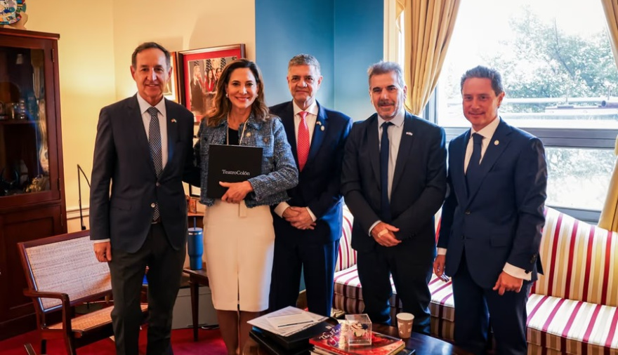 Gira del PRO en Washington: Jorge Macri y Ritondo se mostraron con Milei y tuvieron agenda en la Casa Blanca