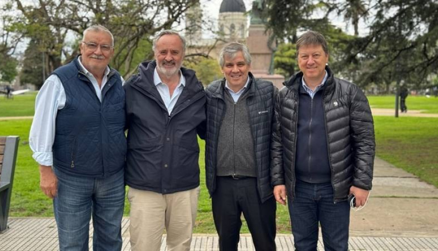 Britos recibió a Bevilacqua y De la Torre para avanzar en una agenda de autonomía y reforma institucional bonaerense