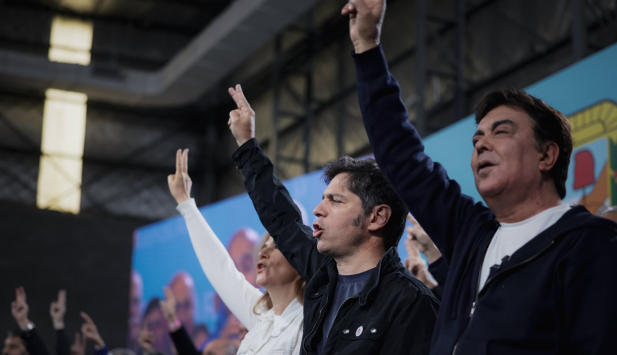 Multitudinario acto del PJ bonaerense en La Matanza por el 17 de Octubre