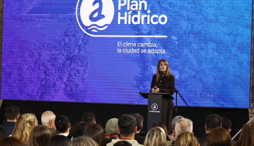 Avellaneda lanzó un Plan Hídrico con inversión de $25.000 millones para reducir anegamientos