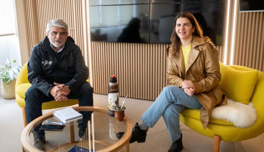 Mariel Fernández se muestra con Correa y suma señales en la carrera bonaerense