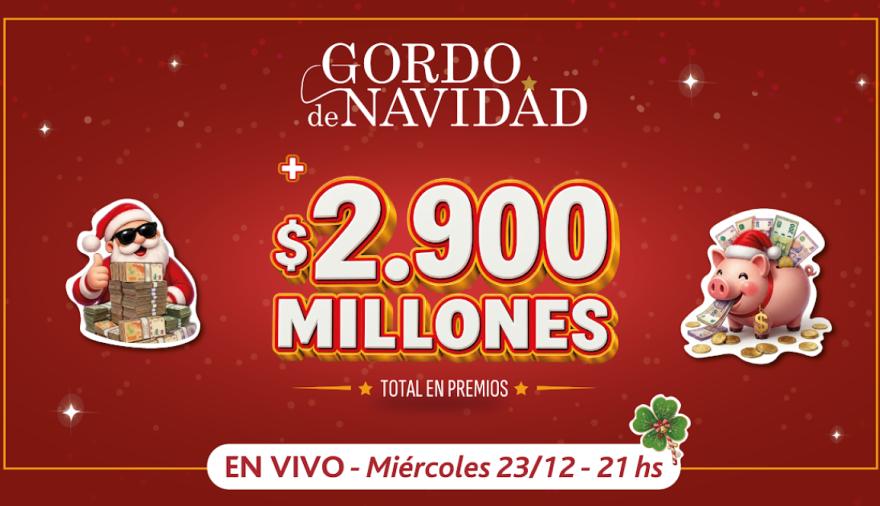 Ya está a la venta el Gordo de Navidad bonaerense con más de $2.900 millones en premios
