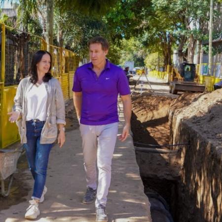Vicente López avanza con su Plan de Obras para prevenir inundaciones