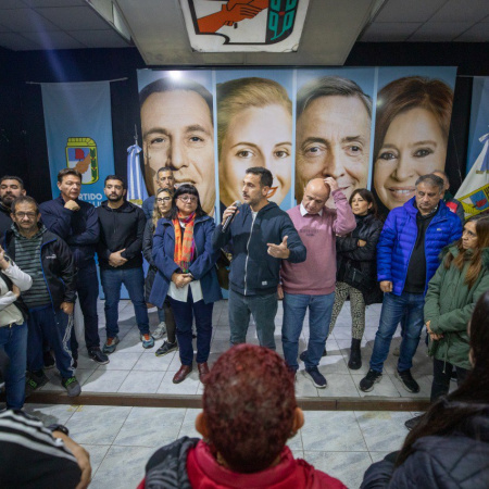El PJ Lanús y Berisso se movilizan en apoyo a Cristina Fernández