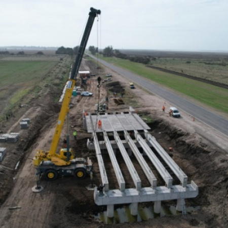 Avanza la construcción de la Autovía que permitirá agilizar el tránsito hacia la Costa Atlántica