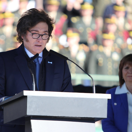 Dos actos, una grieta: Milei y Villarruel dividieron el Día de la Bandera