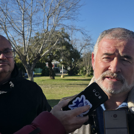 Poletti impulsa el acceso a la tierra y la modernización de alumbrado led en Ramallo