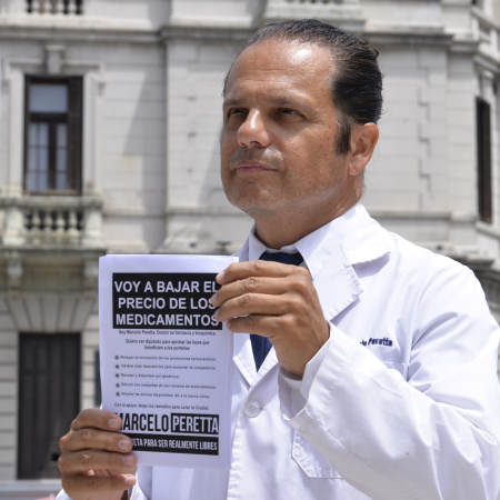 “Milei está gobernando para las farmacéuticas”, afirmó Peretta