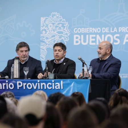 Kicillof: “Hay que planificar la política pública y no improvisar”
