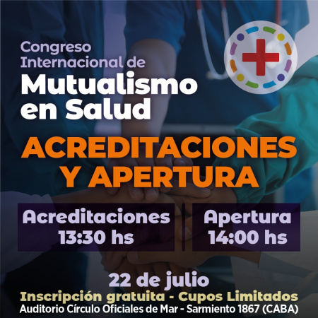 Se viene el Congreso Internacional de mutualismo en salud