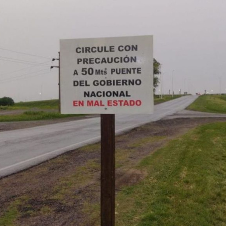 La Justicia le dio la razón a Poletti y ordenó al Gobierno nacional reparar un puente en Ramallo