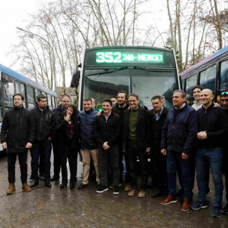 Provincia reactivó la línea 352 y restablece el transporte entre Mercedes, Suipacha, Chivilcoy y Alberti