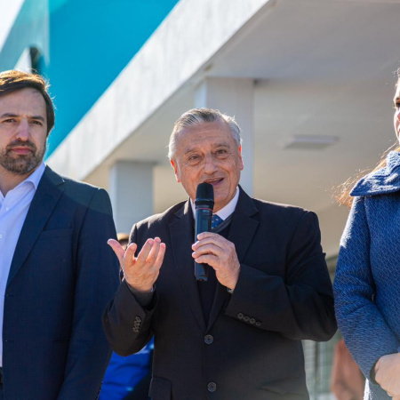 Gelené: “En contextos económicos difíciles seguimos avanzando en obras que transforman Las Flores”