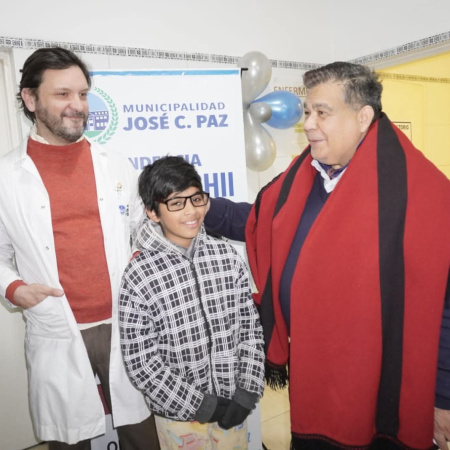 José C. Paz: Ishii refuerza el acceso gratuito a la salud visual con entrega de lentes
