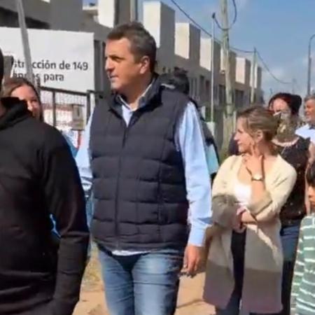 Massa visitó la Cuarta y Segunda sección y dijo que “el 7 se puede ganar”