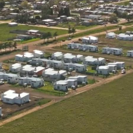 Tornquist avanza con la construcción de 38 viviendas sociales