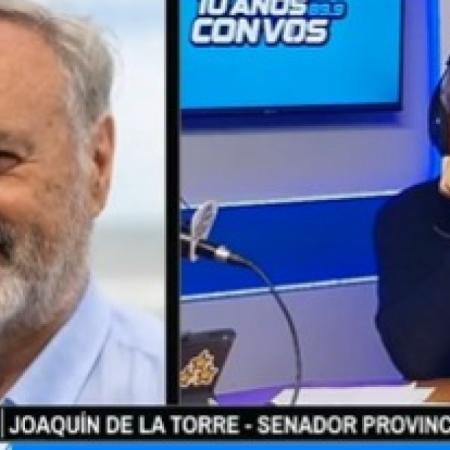 Joaquín de la Torre:“El conurbano no se entiende con prejuicios porteños”