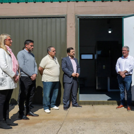 “Histórico”: Martínez celebró la inauguración del Crematorio de la Cooperativa Eléctrica de Pergamino