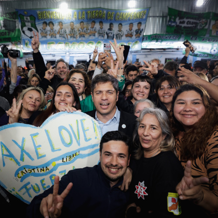 Kicillof cierra hoy la campaña de Fuerza Patria con actos en secciones clave y una “mateada” en La Plata