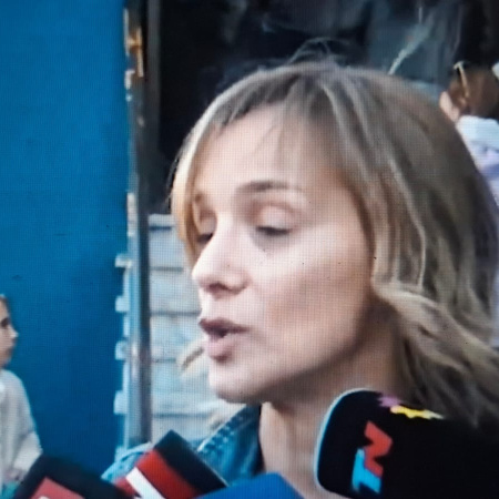 Votó Malena Galmarini: “La elección se nacionalizó por la crisis por la que atraviesa el país”