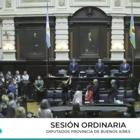 EN VIVO: Sesiona la Cámara de Diputados bonaerense