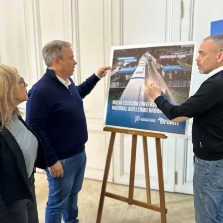 Cascallares confirmó la finalización de la Estación de Trenes de la UNaB con fondos municipales