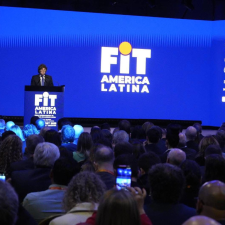Milei habló en la FIT afirmó que "hay que reformar el mercado del trabajo para que contratar sea más accesible"