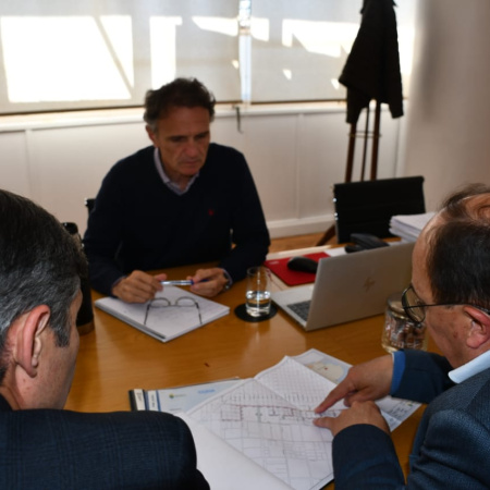 Salomón gestiona con la Provincia obras clave para Saladillo