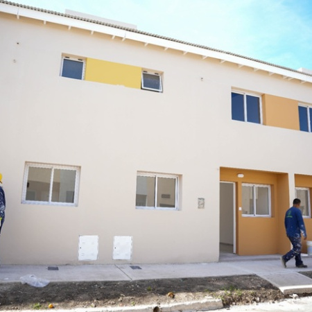 En Avellaneda, la Provincia tiene en marcha casas que Nación paralizó