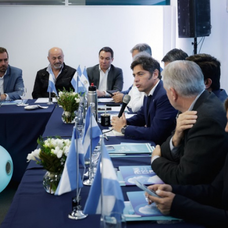 Kicillof participó de la asamblea de la Federación Argentina de Municipios