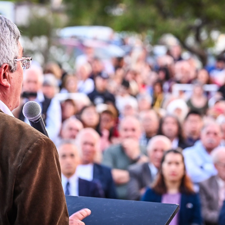 Rodríguez desde Escobar: “Algunos especulan, pero nuestro pueblo cree en producir y trabajar”