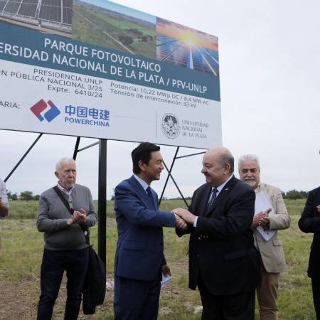 La Universidad Nacional de La Plata ya construye su Parque Solar