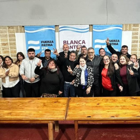 Fuerza Patria se impuso en Presidente Perón con el 47,73% de los votos