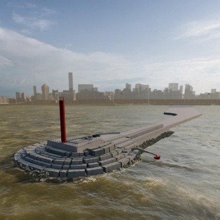 La PBA desarrolla el primer dispositivo de energía undimotriz del país