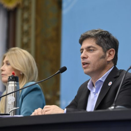 Kicillof: “El Gobierno Nacional le robó a los bonaerenses la plata de la educación, la salud y la seguridad”