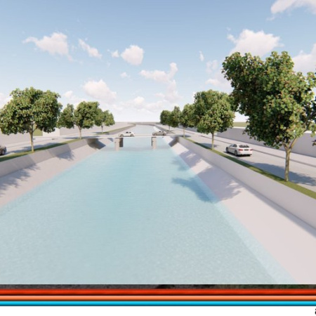 Provincia licita la reconstrucción del Canal Maldonado en Bahía Blanca