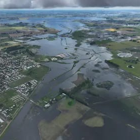 Nación ratificó la emergencia agropecuaria en cuatro municipios bonaerenses afectados por las lluvias