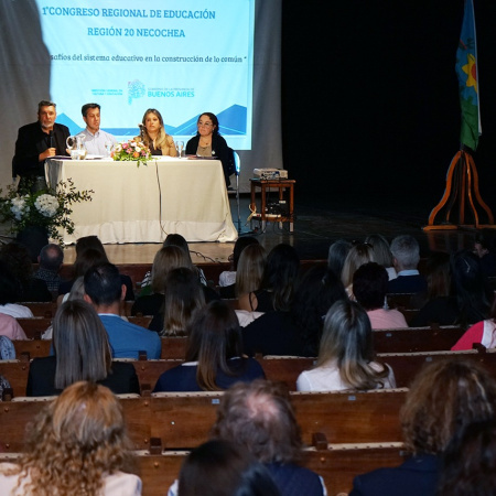 Necochea fue sede del 1° Congreso Regional de Educación con la participación de toda la Región 20
