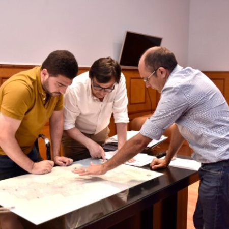 Intendentes de la Séptima y Nación coordinan acciones ante la crisis hídrica