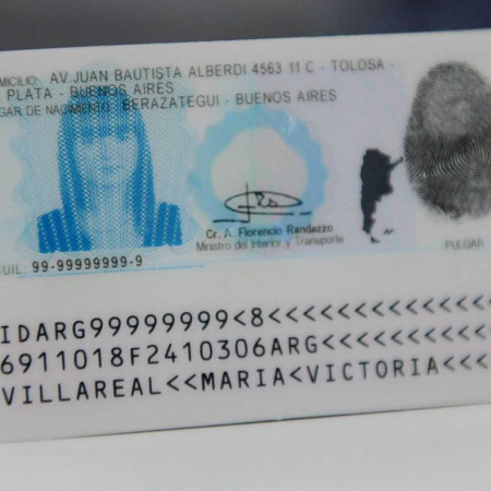 El Ministerio del Interior tendrá a su cargo el Registro Nacional de las Personas