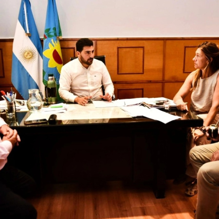 Egüen gestionó beneficios con Banco Nación para productores en emergencia hídrica