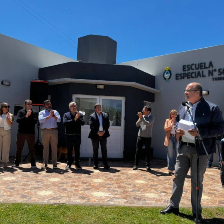 Tordillo: Olivera inauguró la primera Escuela de Educación especial