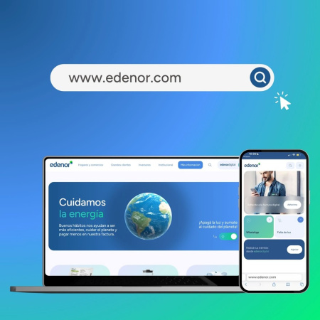 Edenor renueva su web: más rápido, inteligente y para todos