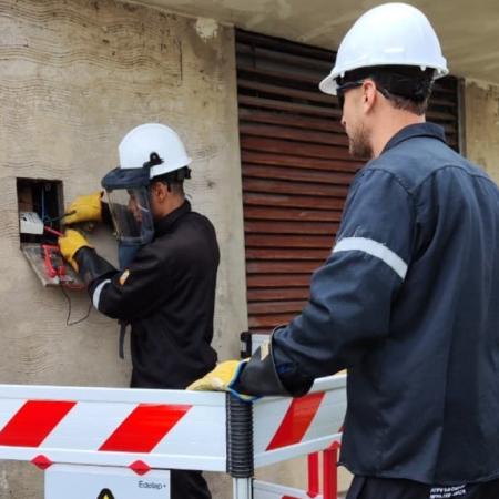 EDELAP detectó 48 viviendas con conexiones ilegales en Villa Del Plata