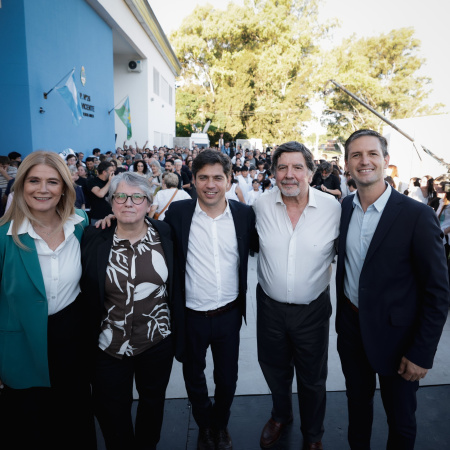 Mantegazza y Kicillof inauguraron la Escuela Primaria Nº 26: “seguimos fortaleciendo la educación pública”
