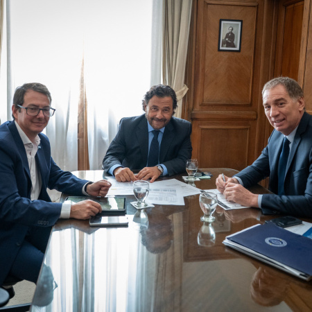 Sáenz y Santilli acuerdan impulsar obras federales clave en Salta